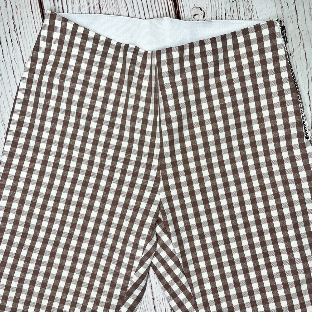 Brown Gingham Pants Cotton A New Day - Picture 5 of 12